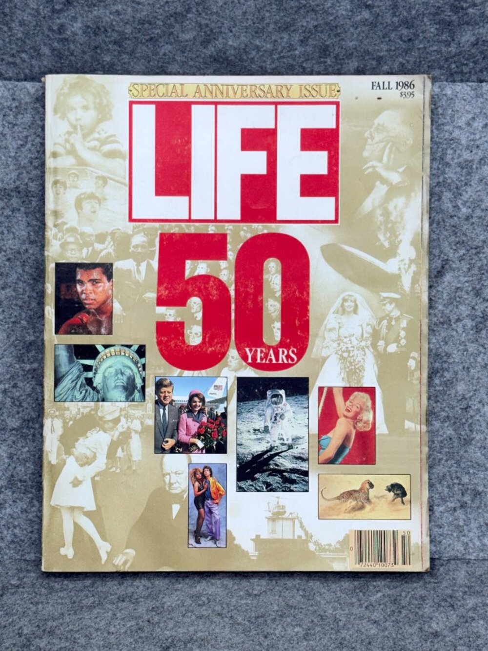 Vintage LIFE Magazine 50 Years Special Anniversary Issue 1986 Collector Edition